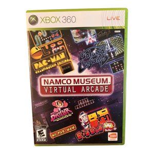 Namco Museum Virtual Arcade Microsoft Xbox 360 Game Complete